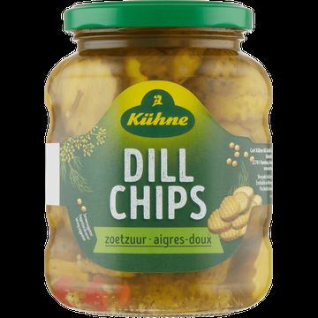 Kuhne Dill Chips Zoetzuur 330 g bij Jumbo