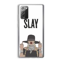 Slay All Day: Samsung Galaxy Note 20 / Note 20 5G Transparant Hoesje