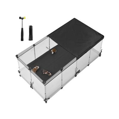 Binnenhok voor Kleine Dieren met Ademend Ontwerp, L (144 x 74 x 57 cm)