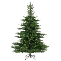 Bellatio Decorations Grandis Fir kerstboom - groen - H150 cm - 1038 tips - kunstboom