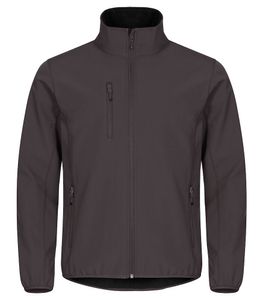 Clique 0200910 Classic Softshell Jacket - Donkergrijs - XS