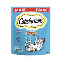 Catisfactions kattensnacks met zalm - kattensnoepjes - 180g - thumbnail