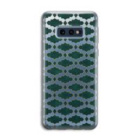 Moroccan tiles: Samsung Galaxy S10e Transparant Hoesje Moroccan tiles: Samsung Galaxy S10e Transparant Hoesje