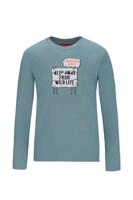 Tygo & Vito winter t-shirt jongens - blauw - Max - longsleeve
