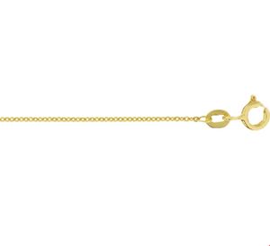 TFT Collier Geelgoud Anker 1,2 mm x 41+4 cm