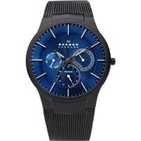 Horlogeband Skagen 809XLTBN Staal Zwart