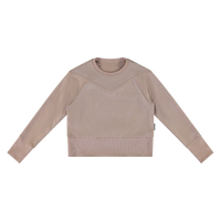 Vinrose Meisjes sweater - Zilver - thumbnail