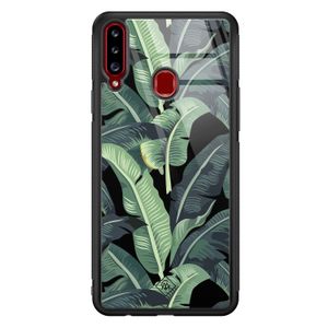 Samsung Galaxy A20s glazen hardcase - Bali vibe