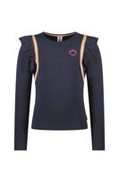 B.Nosy Meisjes top - Tess - Navy blauw