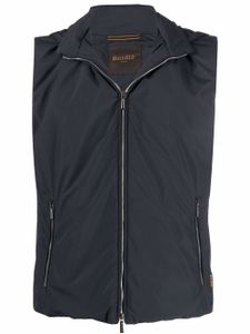 Moorer gilet à col montant - Bleu
