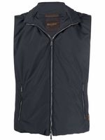 Moorer gilet à col montant - Bleu