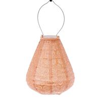 Lumiz solar lampion Fiore 20 cm apricot