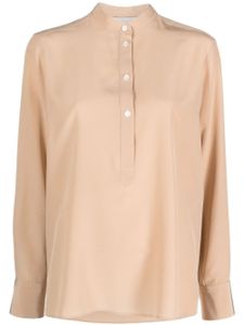 Stella McCartney chemise Iconic en soie - Tons neutres