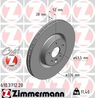 Remschijf Coat Z 610371220