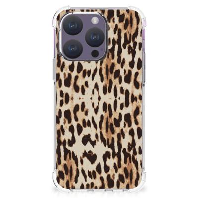 iPhone 15 Pro Case Anti-shock Leopard iPhone 15 Pro Case Anti-shock Leopard
