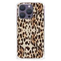iPhone 15 Pro Case Anti-shock Leopard