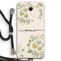 Daisies: Xiaomi Redmi 5 Transparant Hoesje met koord