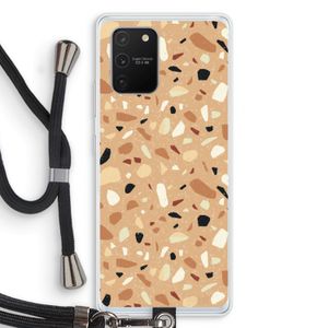 Terrazzo N°17: Samsung Galaxy S10 Lite Transparant Hoesje met koord