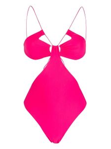 Amazuìn maillot de bain à découpes - Rose