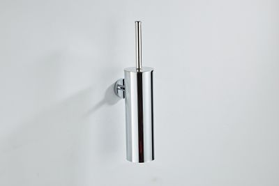 Toiletborstel SaniClear Shine | Wandmontage | Messing | Rond | Chroom