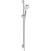 Hansgrohe Crometta vario doucheset 90cm ecosmart wit chroom 26538400 - thumbnail