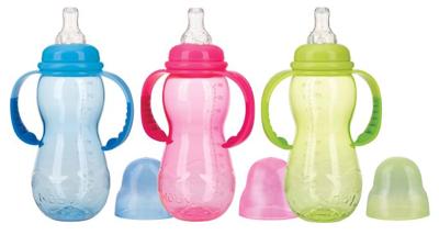 Nuby Fles standaard 320ml nondrip speen assorti Nuby Fles standaard 320ml nondrip speen assorti