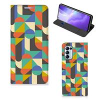 OPPO Find X3 Lite | Hoesje met Magneet | Funky Retro