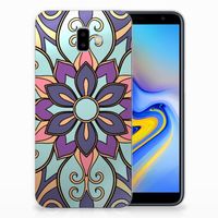 Samsung Galaxy J6 Plus (2018) TPU Case Purple Flower - thumbnail