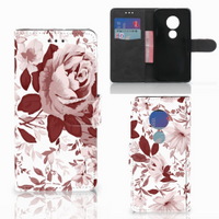 Hoesje Motorola Moto G7 Play Watercolor Flowers - thumbnail