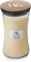 WoodWick large candle vanilla bean
