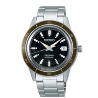 Seiko Presage SRPG07J1 herenhorloge Automaat groene wijzerplaat 40,8 mm - thumbnail