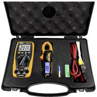 HT Instruments e-KIT Multimeter, Stroomtang Digitaal CAT III 600 V Weergave (counts): 4000