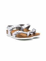 Birkenstock Kids sandales Taormina à effet métallisé - Argent - thumbnail