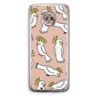 Papegaai: Motorola Moto G6 Transparant Hoesje Papegaai: Motorola Moto G6 Transparant Hoesje