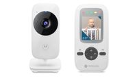 Motorola Nursery Babyfoon - VM481 - 2-Inch Ouder Unit - Infrarood Nachtzicht - Bereik tot 300 Meter - Wit - thumbnail