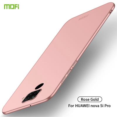 MOFI Frosted PC ultradun hard case voor Huawei Nova 5i Pro (rosé goud)