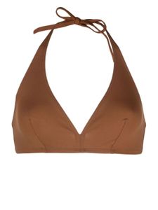 ERES Gang triangle bikini top - Marron