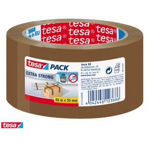 Tesa Extra Strong PVC tape bruin (1 rol)