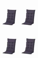 Kussen mona niedrig outdoor Panama grijs (4 stuks) Madison - Madison