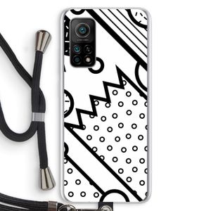 Pop Art #4: Xiaomi Mi 10T 5G Transparant Hoesje met koord