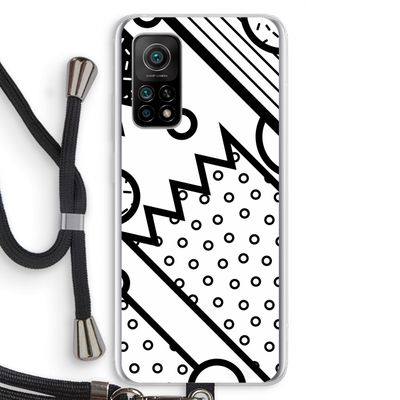 Pop Art #4: Xiaomi Mi 10T 5G Transparant Hoesje met koord