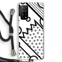 Pop Art #4: Xiaomi Mi 10T 5G Transparant Hoesje met koord