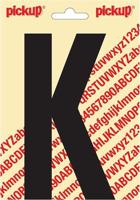 Plakletter Nobel Sticker letter K zwart Pickup - Pickup