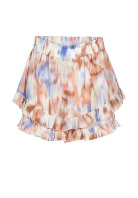 Short Cassi Blurry Peach Melba