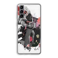 Dissimulation du réel: Samsung Galaxy S21 Transparant Hoesje