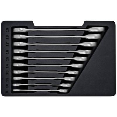 Bosch Professional 1.600.A02.AU0 PRO Dubbele ringsleutelratelset 10-delig Sleutelbreedte (metrisch) 8 - 19 mm