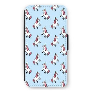 Eenhoorns overal: iPhone 11 Flip Hoesje
