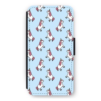Eenhoorns overal: iPhone 11 Flip Hoesje