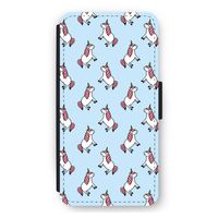 Eenhoorns overal: iPhone 11 Flip Hoesje