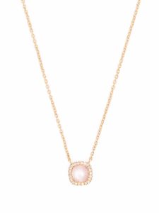 Tirisi collier Milano en or rose 18ct à pendentif à diamants